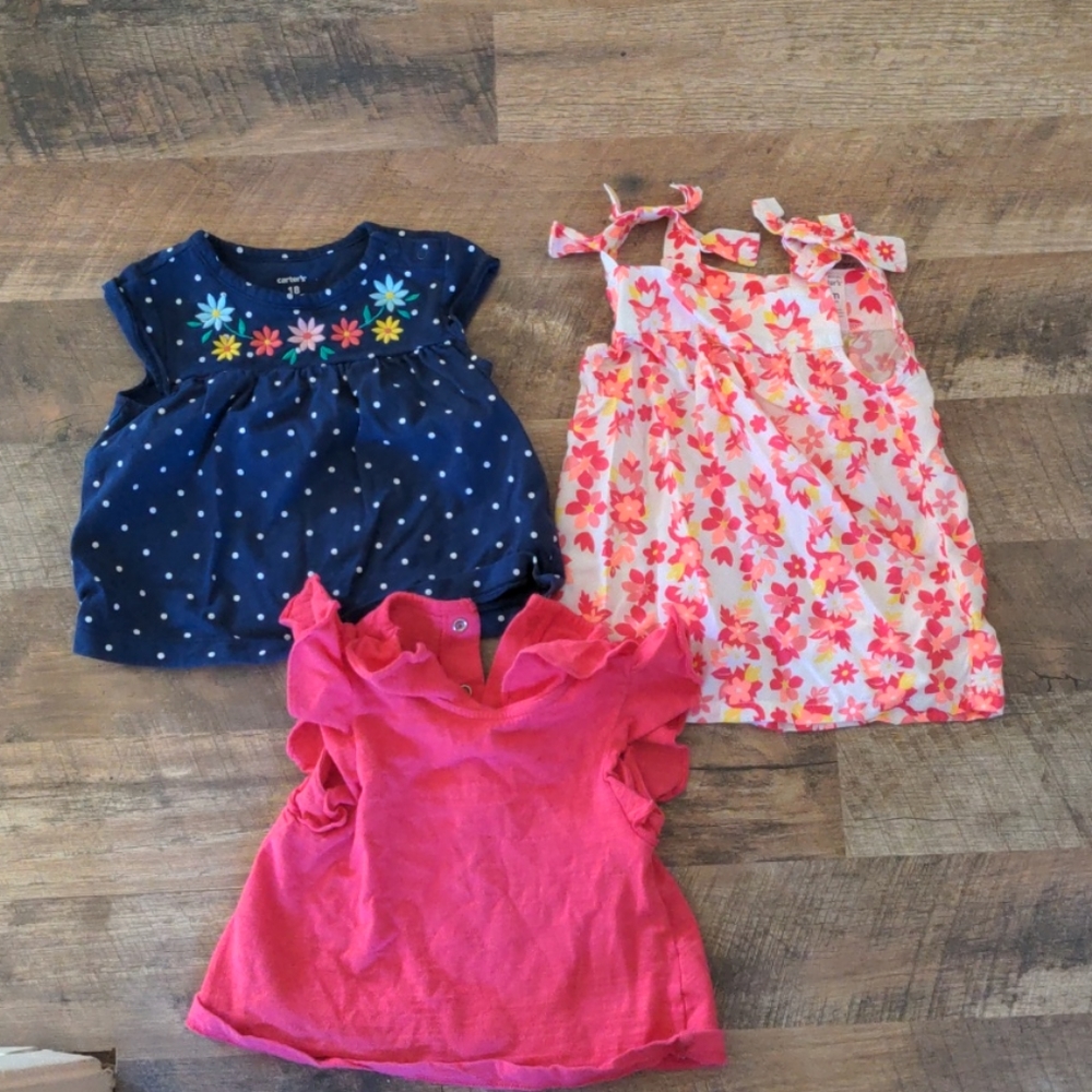 Three 18 mo tops